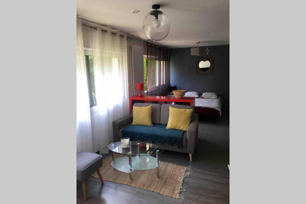 Bel Appartement En Rez De Jardin, 10Min Centre Et 300M Quais De Seine Wifi Rouen Luaran gambar